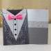 Original Invitation Card Western Suit Invitation Customized 
